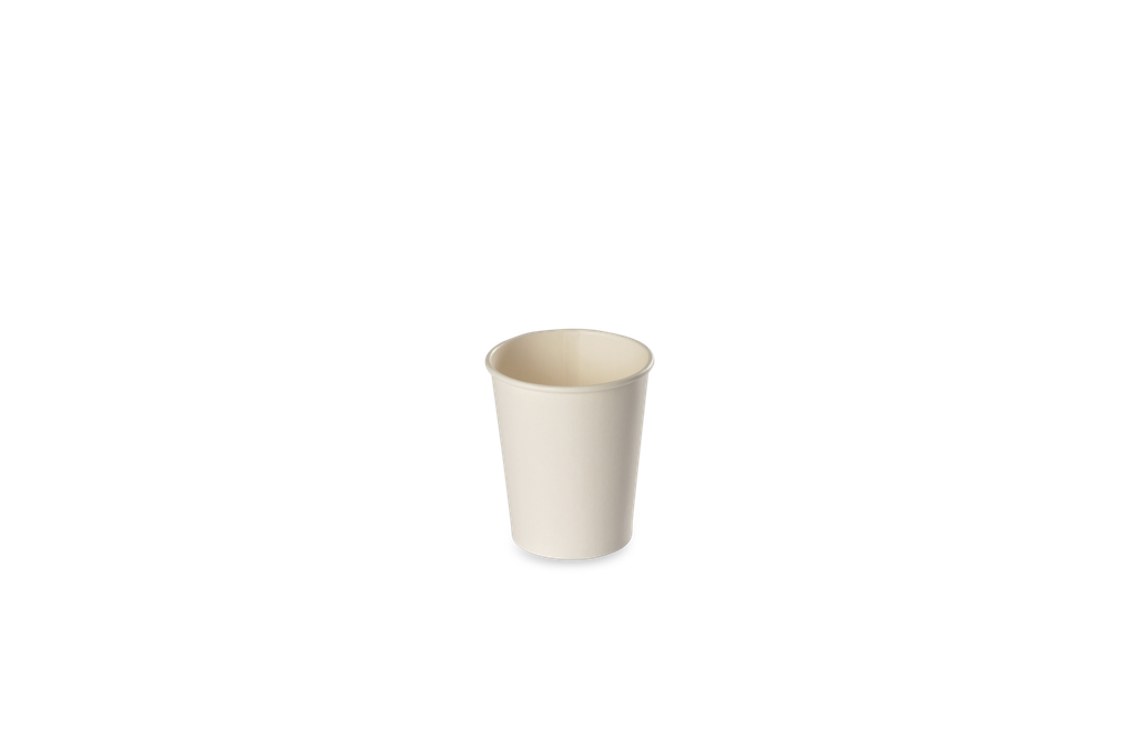 Gobelet café "Espresso" en carton blanc recyclable - 10cl