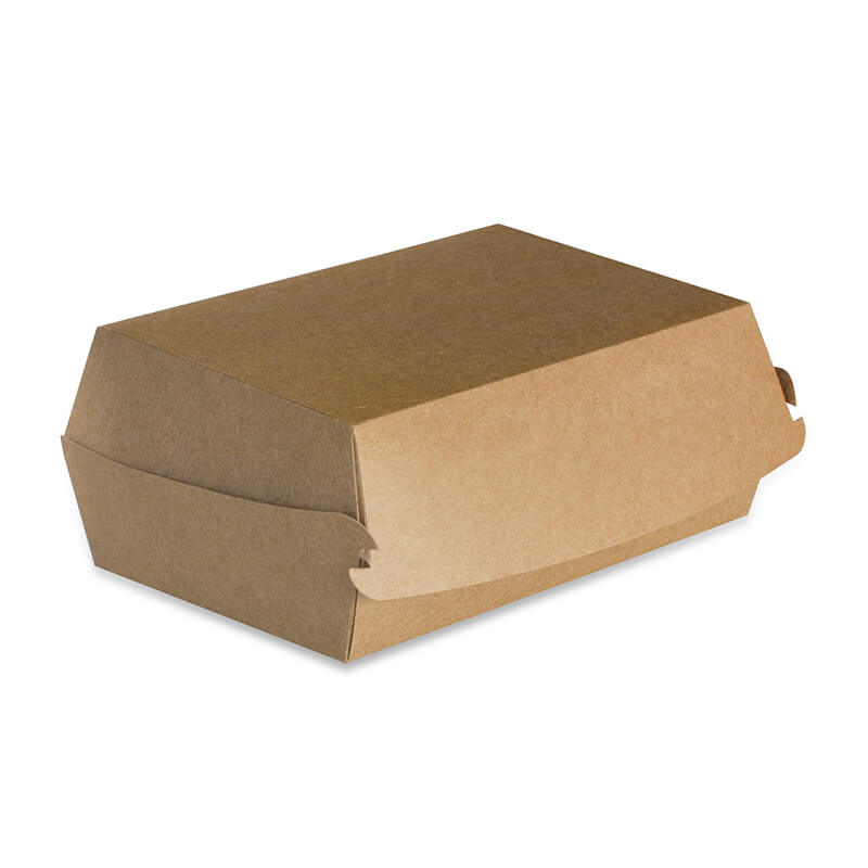 Boite sandwich en kraft brun 20x10x7 cm