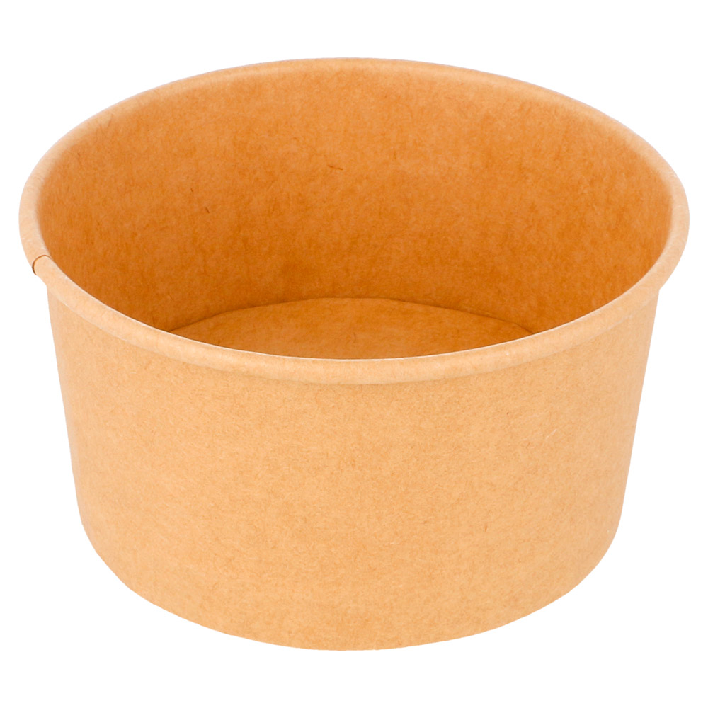 Pot rond kraft brun 150 ml