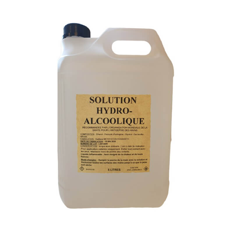 Solution hydroalcoolique 5L