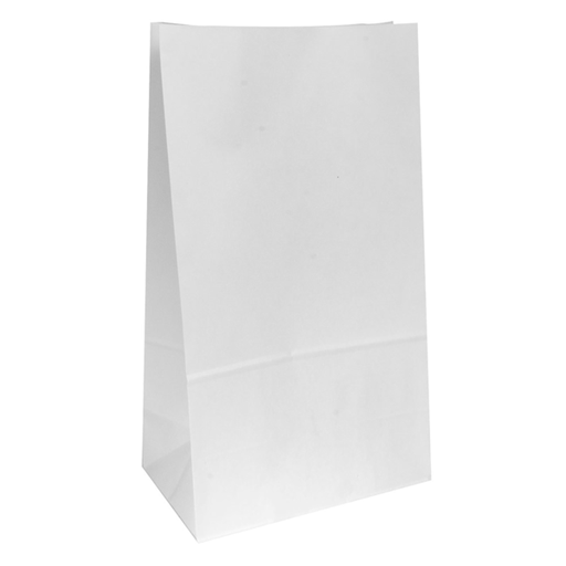 [KF25.43SOSBL] Sac en papier kraft blanc sans poignées 25 x 15 x 43,5 cm